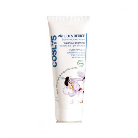 Coslys Dentifricio sbiancante curativo Menta & propoli - 75ml
