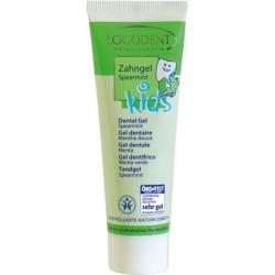 Logona Kids gel dentifricio menta verde
