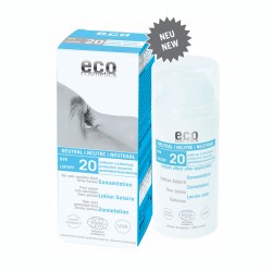 Eco Cosmetics Lozione Solare Neutra Senza Profumo SPF20