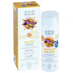 Eco Cosmetics Baby & Kids Crema Solare SPF50+