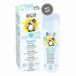 Eco Cosmetics Baby & Kids Neutral Sonnencreme LSF50+ ohne Parfum