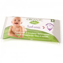 Organyc Salviette Baby Sweet Caress